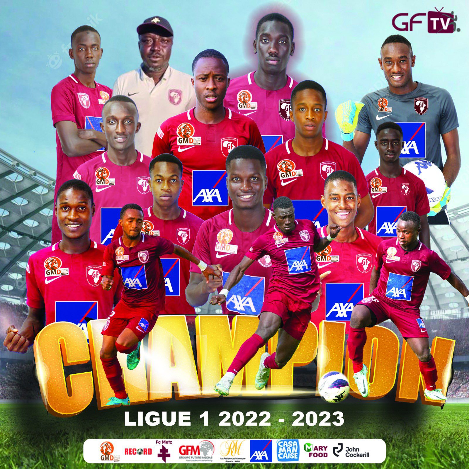 Football : Génération Foot sacré champion du Sénégal | Teranga News